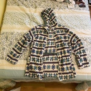 L.L. Bean Zip-Up Sweater Size Medium